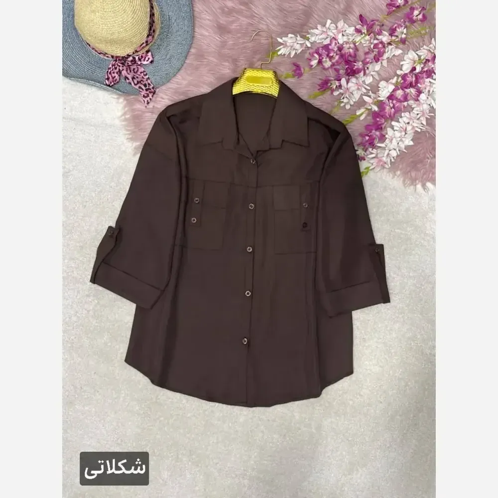 شومیز گره ای نیکی خنک و سبک فری سایز