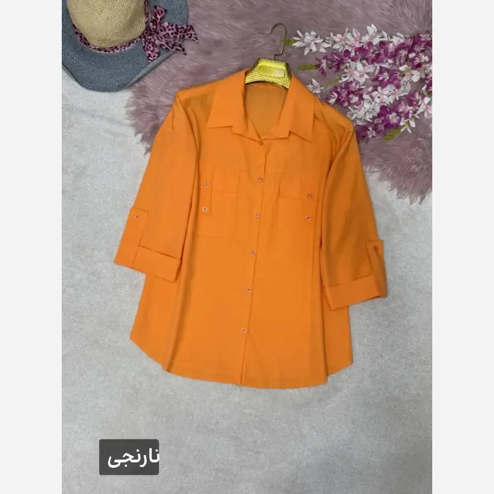 شومیز گره ای نیکی خنک و سبک فری سایز