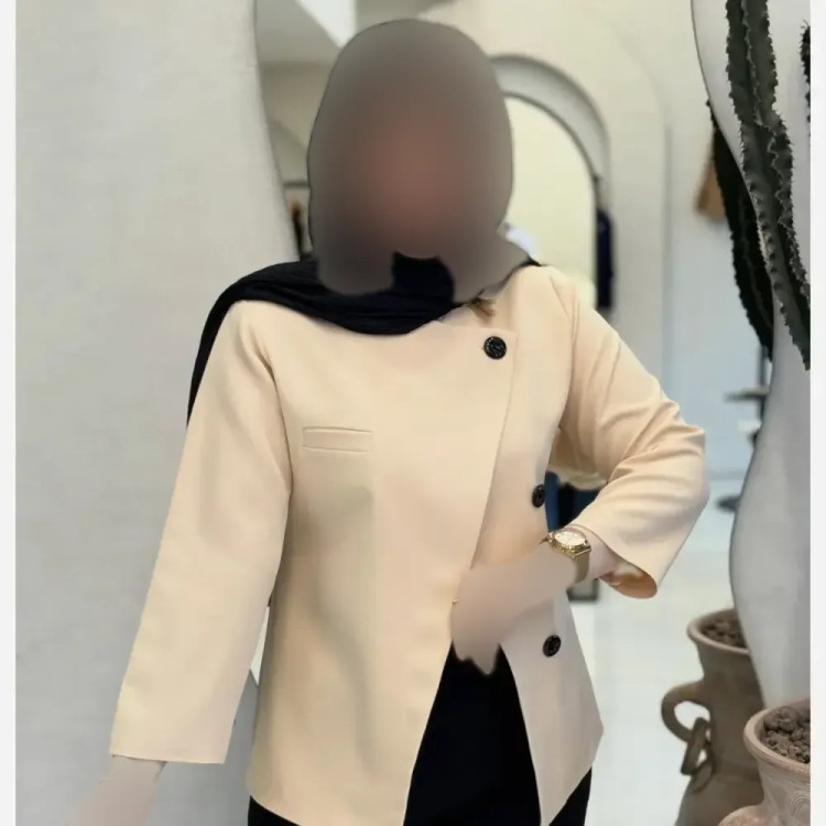 کت شلوار زنانه جنس مازراتی درجه یک مدل بگ بابونه