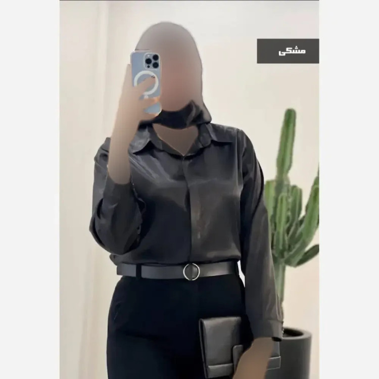 شومیز ساتن فرانسه ضخیم زنانه رنگی سایز 36 تا 46
