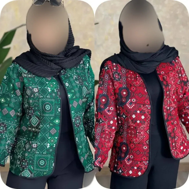 کت گلیمی تافته سوزن دوزی سنتی فری سایز