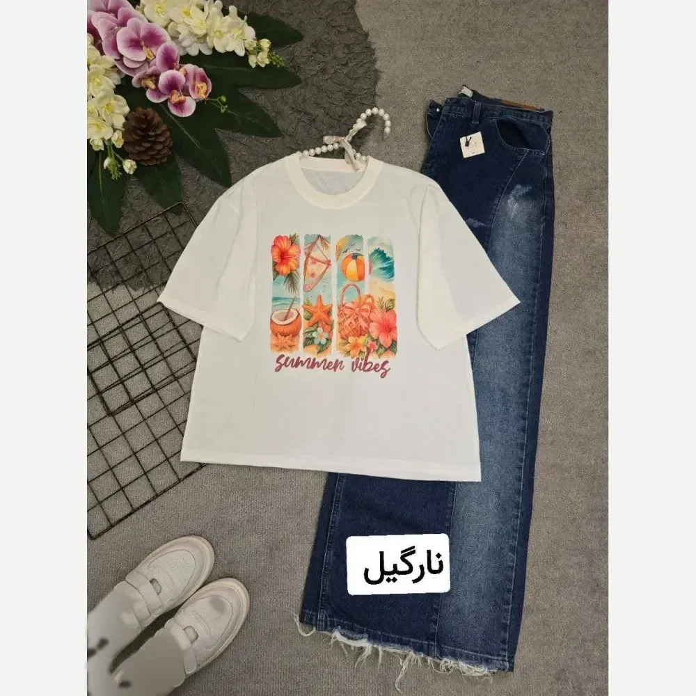 بلوز نخی وارداتی مدل شیپوری فری سایز تابستانی