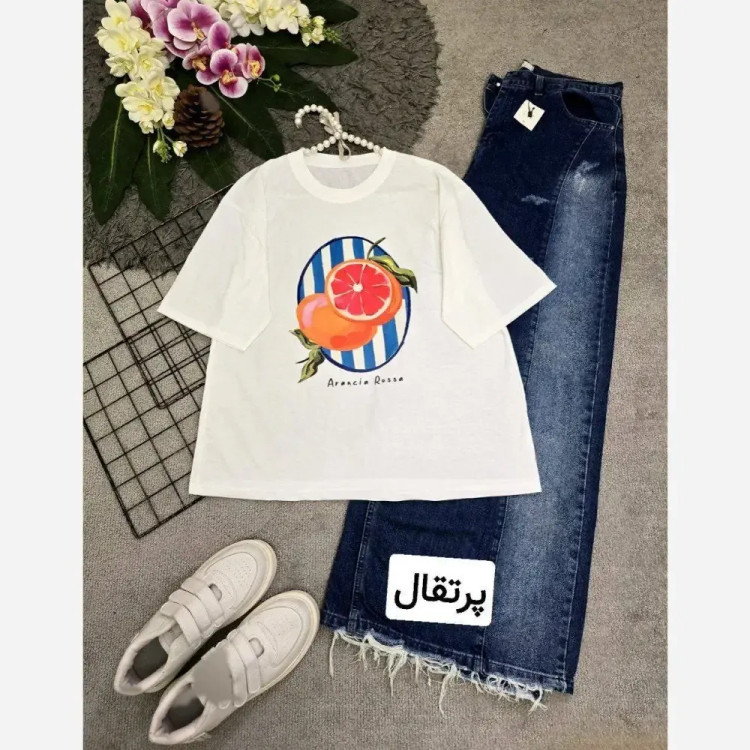 بلوز نخی وارداتی مدل شیپوری فری سایز تابستانی