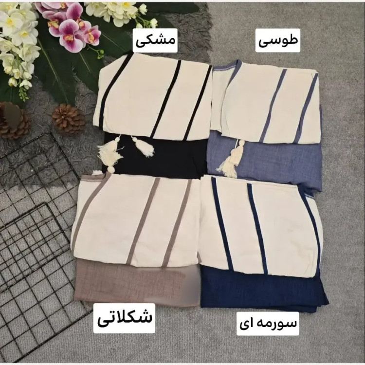 ست شومیز و شلوار سنبل الطیب جنس ایوا سایز فری 36 تا 46