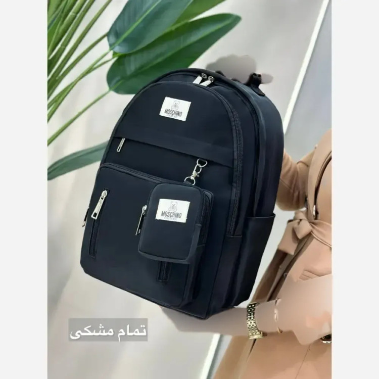 پیراهن زنانه شارمین جنس بوگاتی رنگ مشکی سایز فری سایز