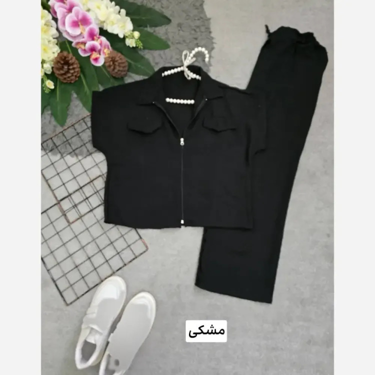 پیراهن نورا جنس دبل عنکبوتی فری سایز
