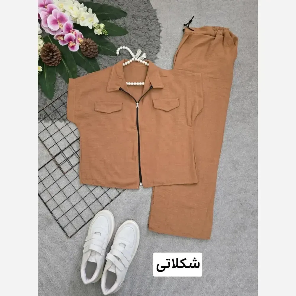 پیراهن نورا جنس دبل عنکبوتی فری سایز