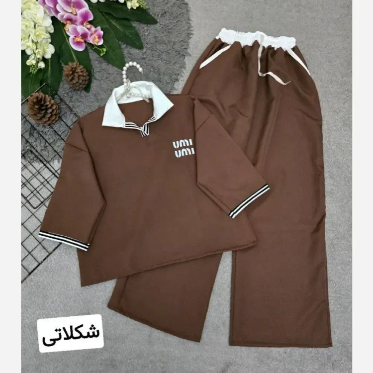 پیراهن زنانه شانتون مدل لمیا فری سایز رنگ کرم آبی روشن سبز زیتونی