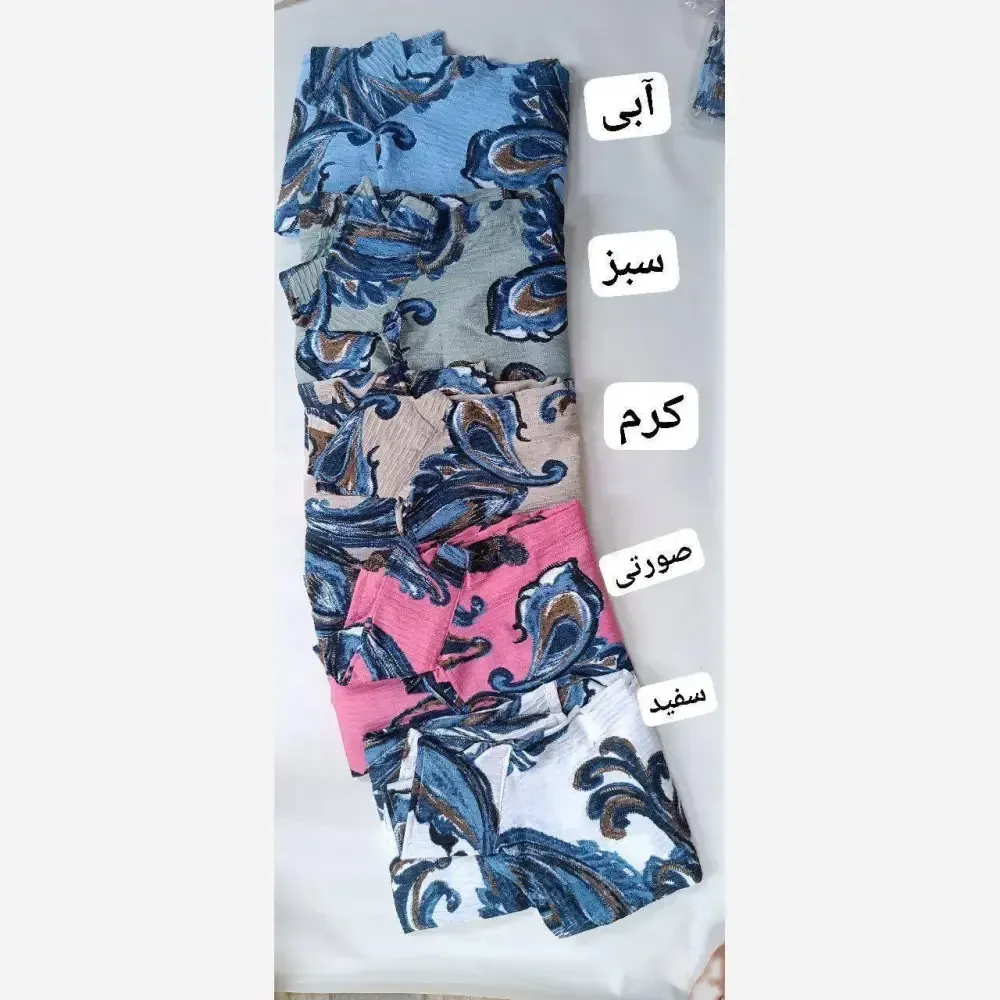 شومیز مانتویی طرح ایتالیایی یقه مردونه جنس السا پفکی نخی فری سایز
