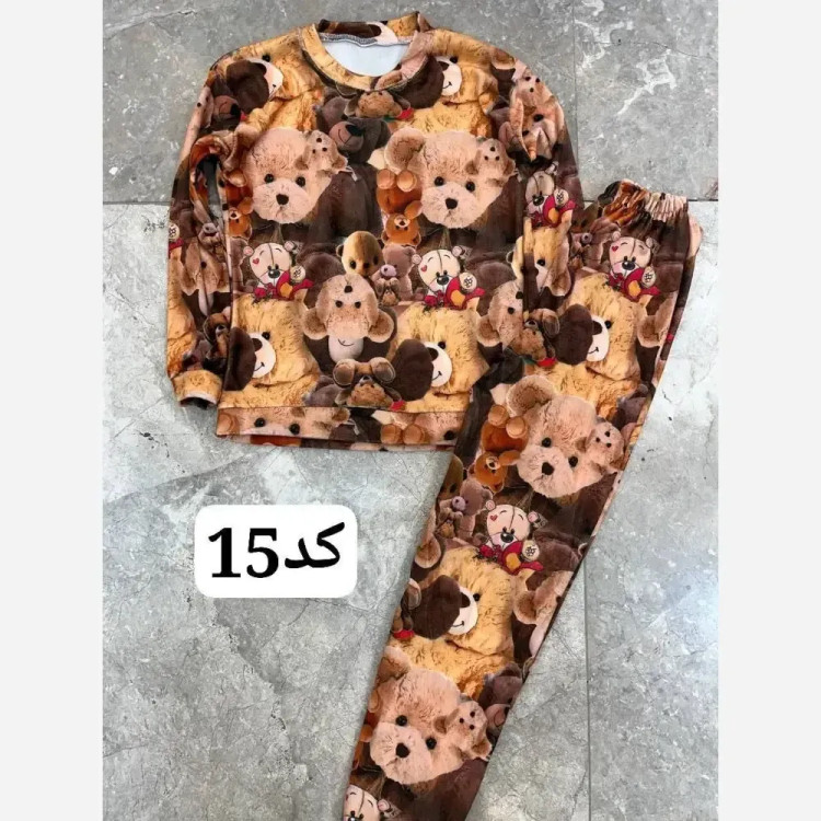 بلوز و شلوار بچگانه مخمل وارداتی نرم و لطیف مناسب سن 1 تا 8 سال