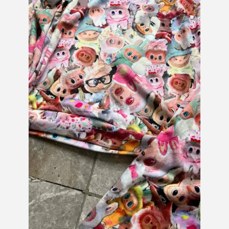 بلوز و شلوار بچگانه مخمل وارداتی نرم و لطیف مناسب سن 1 تا 8 سال