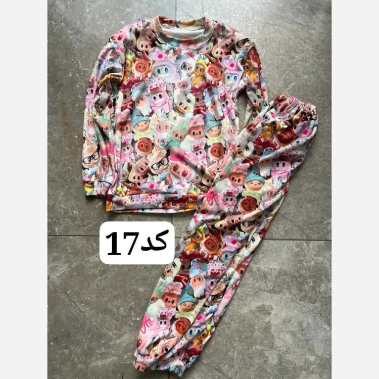 بلوز و شلوار بچگانه مخمل وارداتی نرم و لطیف مناسب سن 1 تا 8 سال