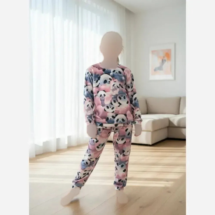 بلوز و شلوار بچگانه مخمل وارداتی نرم و لطیف مناسب سن 1 تا 8 سال