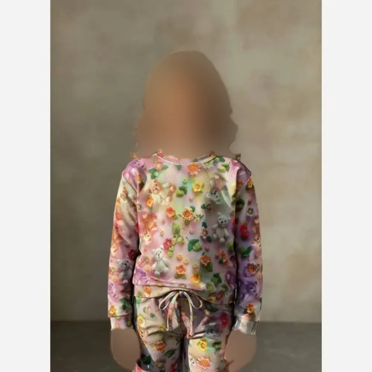 بلوز و شلوار بچگانه مخمل وارداتی نرم و لطیف مناسب سن 1 تا 8 سال