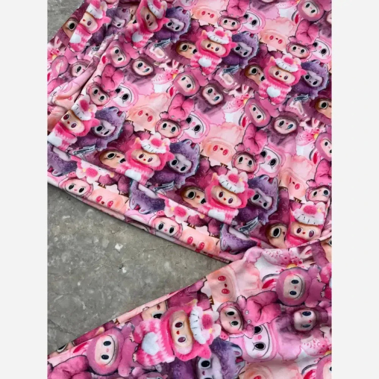 بلوز و شلوار بچگانه مخمل وارداتی نرم و لطیف مناسب سن 1 تا 8 سال