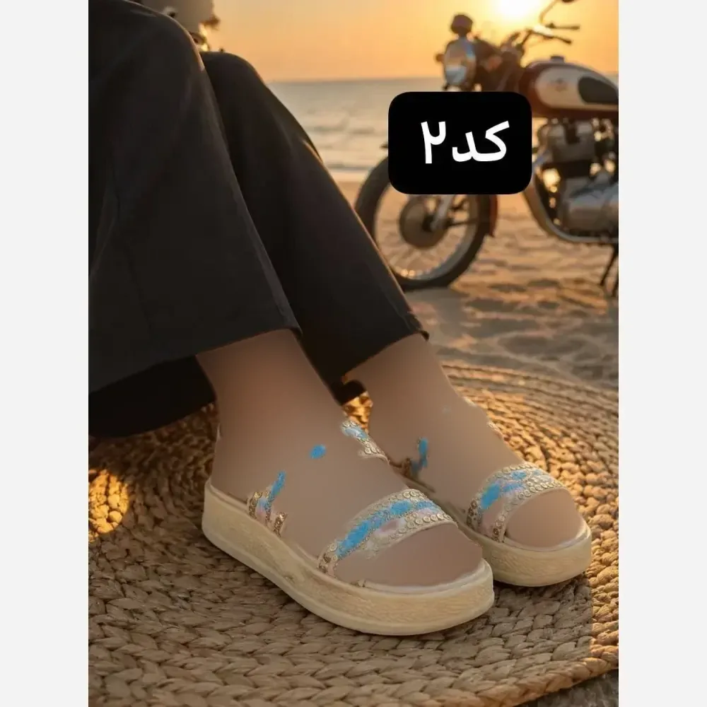 صندل سنتی زنانه زیره پلیمر راحت و شیک سایز 37 تا 40