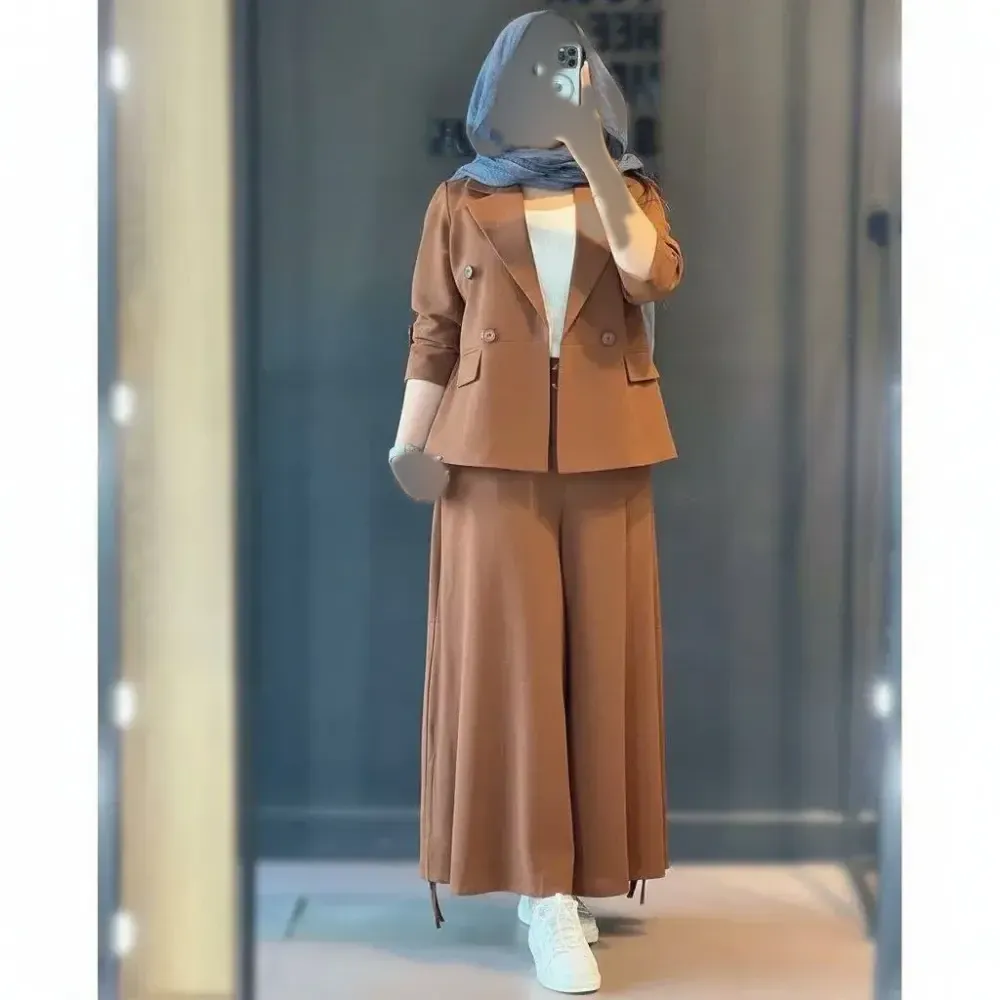 کت شلوار زنانه مدل منا جنس پرشیا مکانیک درجه یک