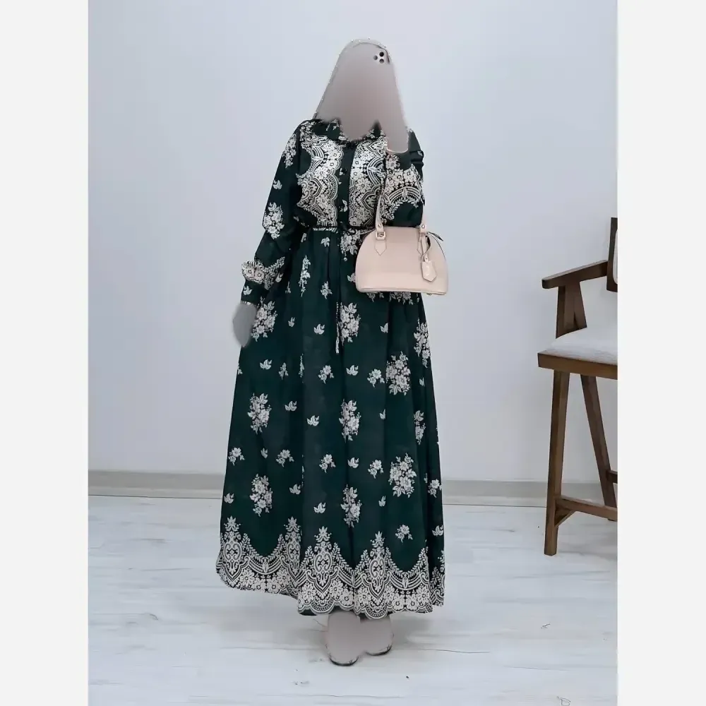 پیراهن ساحلی زنبق فلورنخ فری سایز زنانه کد 22062
