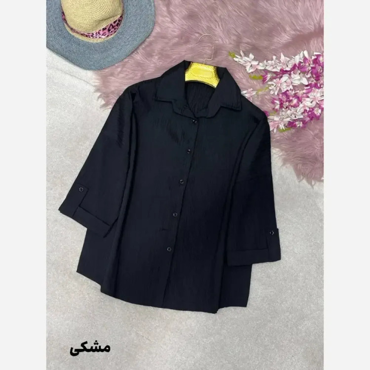 شومیز مراکشی تیام زنانه فری سایز 38 تا 46 قد 68 آستین 57 دورسینه 134 دوربازو 40