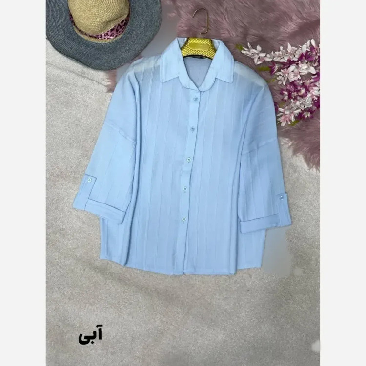شومیز مراکشی تیام زنانه فری سایز 38 تا 46 قد 68 آستین 57 دورسینه 134 دوربازو 40