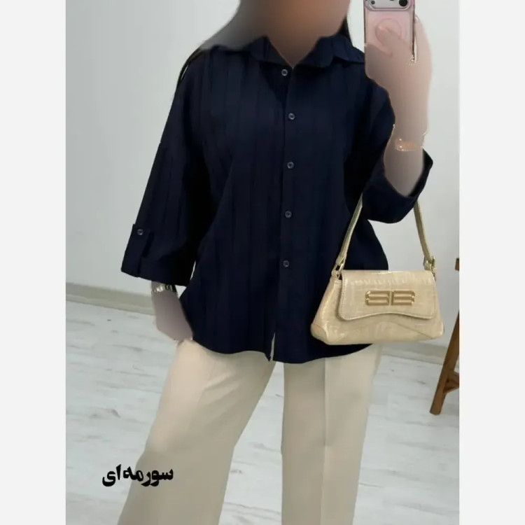 شومیز مراکشی تیام زنانه فری سایز 38 تا 46 قد 68 آستین 57 دورسینه 134 دوربازو 40