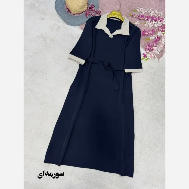 پیراهن مازراتی شایلی جیب دار فری سایز 38 تا 46
