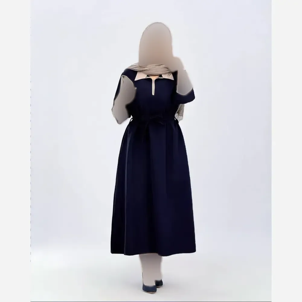 پیراهن مازراتی شایلی جیب دار فری سایز 38 تا 46