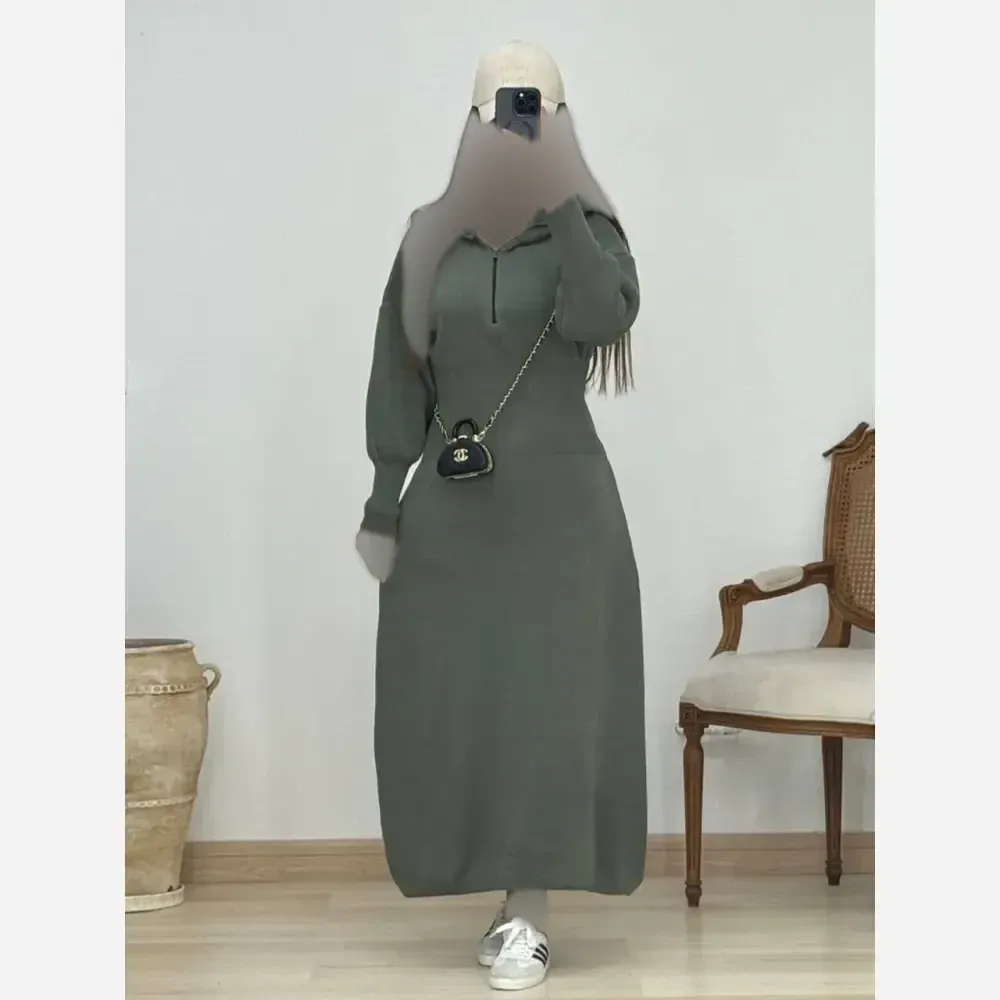 ماکسی بافت شنی زنانه بافت سه نخ درجه یک فری سایز