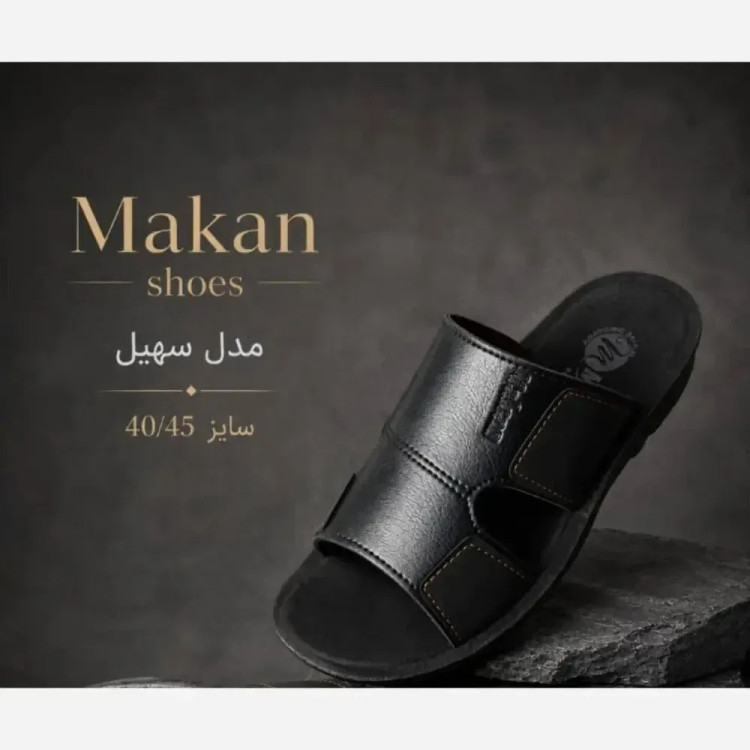 صندل زنانه آرمان رنگ مشکی سایز 40 زیره پلیمر