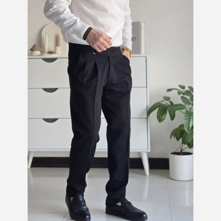 شلوار کمر ایتالیایی پارچه مازراتی